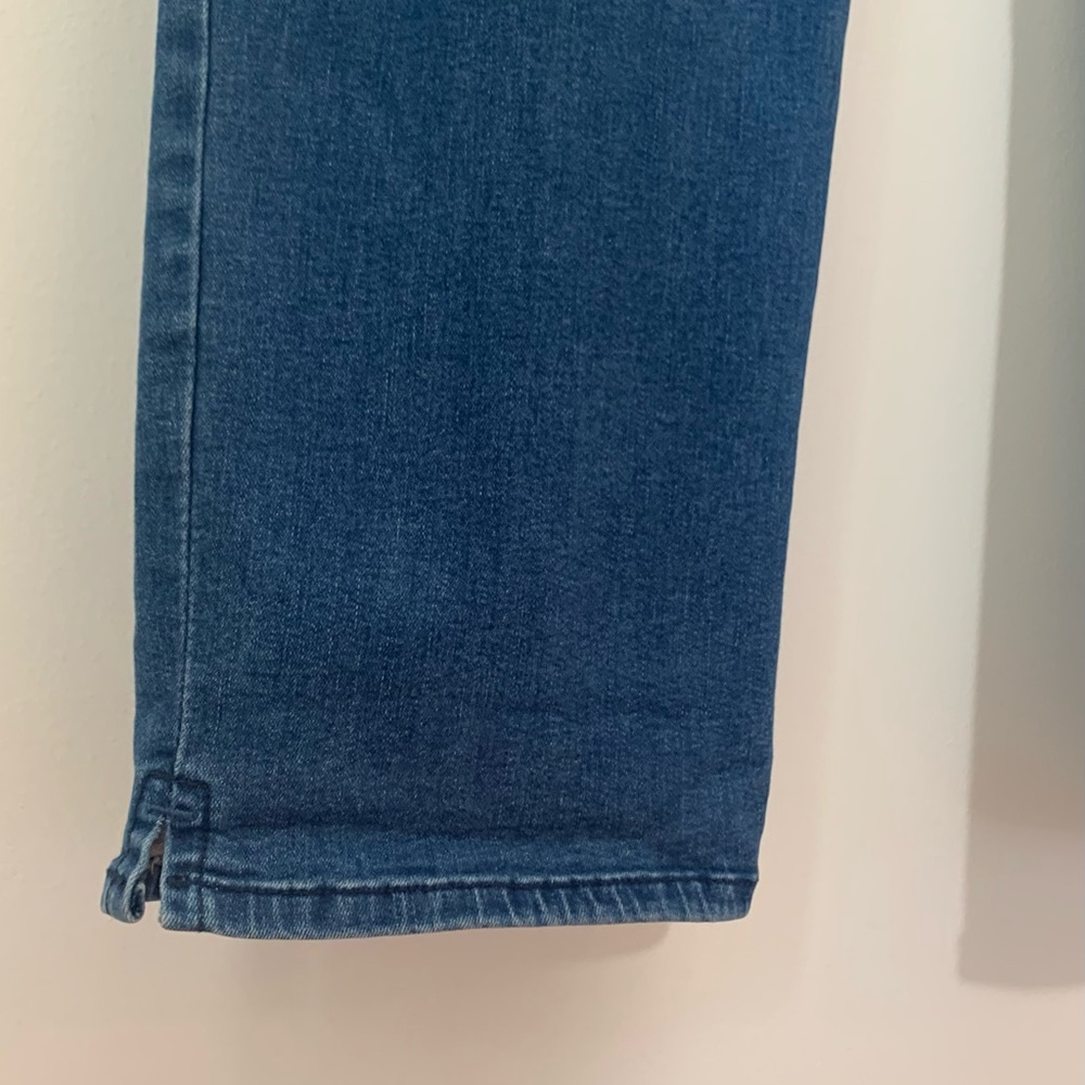 NYDJ Sheri Slim Double Button Fly Ankle Jeans - Picture 6 of 10